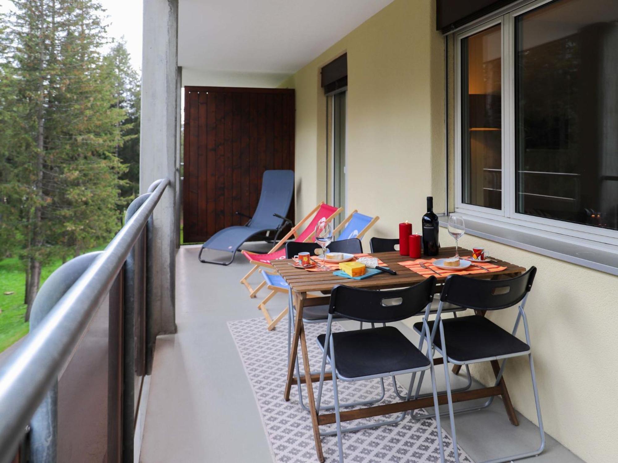 דאבוס Apartment Allod Park Haus C 202 By Interhome מראה חיצוני תמונה